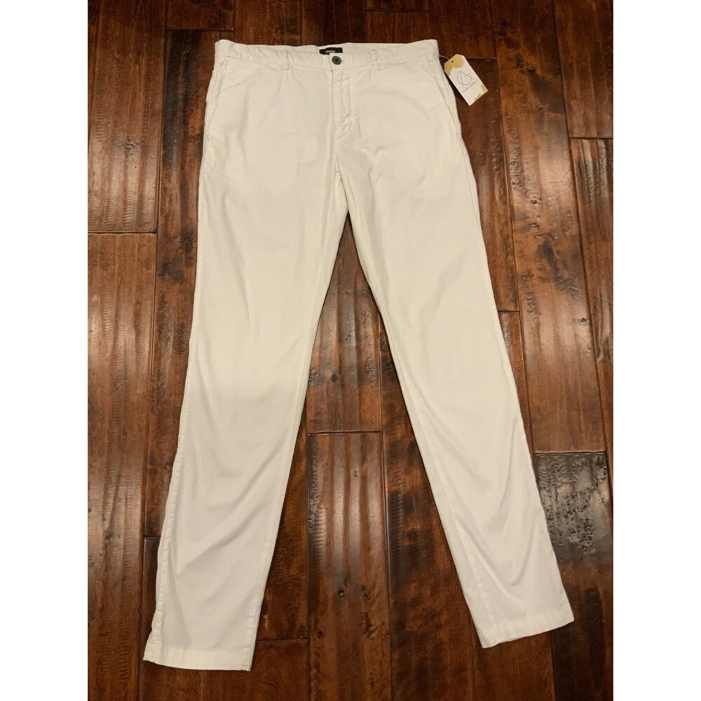Theory White Skinny Leg Dress Pants, Size 32